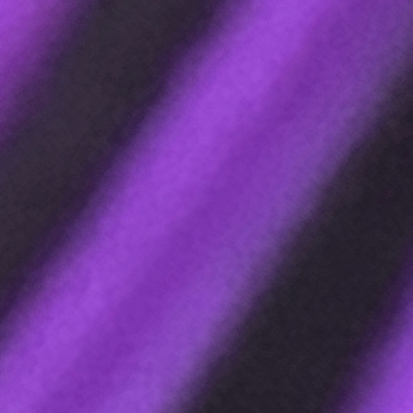 DANA BUCHMAN PURPLE AND BLACK STRIPED WOMEN’s TOP SIZE MEDIUM SLEEVELESS 
V NECK - Picture 6 of 11